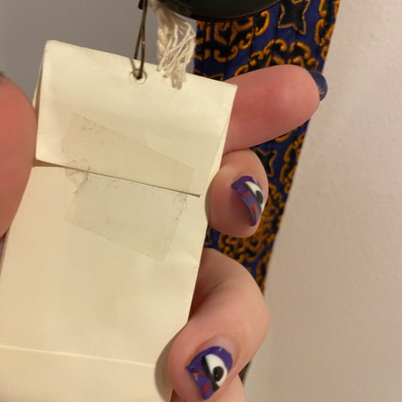 100% SILK J CREW PATTERNED BELT - Picture 4 of 5